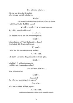 Image of the Page - 84 - in Faust. - Eine Tragödie., Volume 1