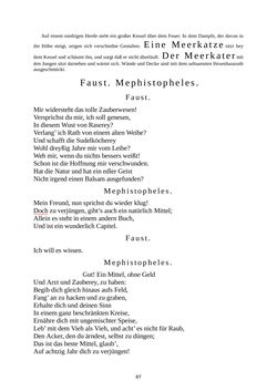 Image of the Page - 87 - in Faust. - Eine Tragödie., Volume 1