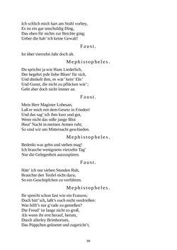 Image of the Page - 99 - in Faust. - Eine Tragödie., Volume 1