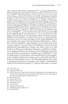 Image of the Page - 77 - in FAUST UND GEIST - Literatur und Boxen zwischen den Weltkriegen