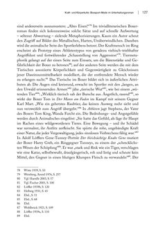 Image of the Page - 127 - in FAUST UND GEIST - Literatur und Boxen zwischen den Weltkriegen