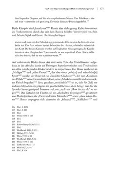 Image of the Page - 131 - in FAUST UND GEIST - Literatur und Boxen zwischen den Weltkriegen