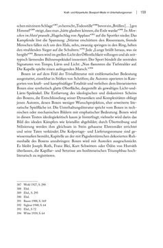 Image of the Page - 159 - in FAUST UND GEIST - Literatur und Boxen zwischen den Weltkriegen