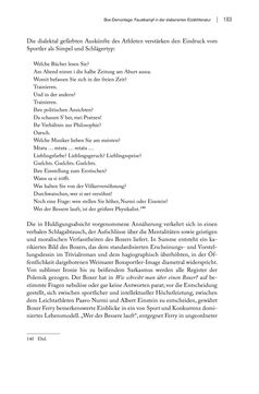 Bild der Seite - 183 - in FAUST UND GEIST - Literatur und Boxen zwischen den Weltkriegen