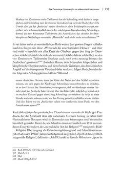 Image of the Page - 215 - in FAUST UND GEIST - Literatur und Boxen zwischen den Weltkriegen