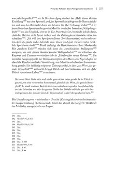 Image of the Page - 327 - in FAUST UND GEIST - Literatur und Boxen zwischen den Weltkriegen