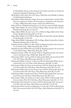 Image of the Page - 412 - in FAUST UND GEIST - Literatur und Boxen zwischen den Weltkriegen