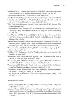 Image of the Page - 413 - in FAUST UND GEIST - Literatur und Boxen zwischen den Weltkriegen