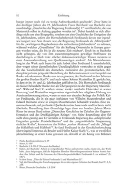 Image of the Page - 10 - in Ferdinand I. als Kaiser - Politik und Herrscherauffassung des Nachfolgers Karls V.
