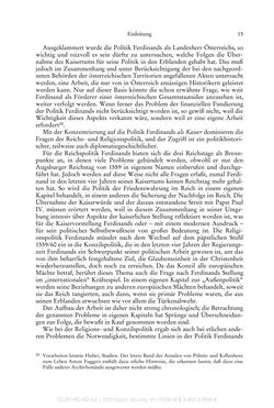 Bild der Seite - 15 - in Ferdinand I. als Kaiser - Politik und Herrscherauffassung des Nachfolgers Karls V.