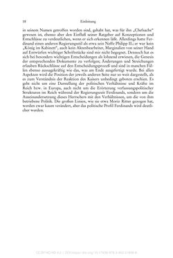 Bild der Seite - 18 - in Ferdinand I. als Kaiser - Politik und Herrscherauffassung des Nachfolgers Karls V.