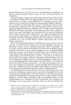 Image of the Page - 31 - in Ferdinand I. als Kaiser - Politik und Herrscherauffassung des Nachfolgers Karls V.