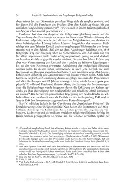 Image of the Page - 34 - in Ferdinand I. als Kaiser - Politik und Herrscherauffassung des Nachfolgers Karls V.