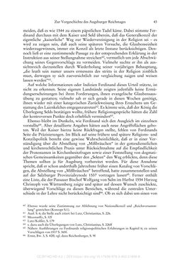 Image of the Page - 43 - in Ferdinand I. als Kaiser - Politik und Herrscherauffassung des Nachfolgers Karls V.