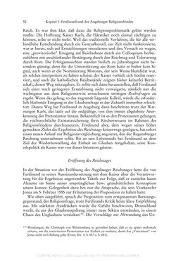 Bild der Seite - 52 - in Ferdinand I. als Kaiser - Politik und Herrscherauffassung des Nachfolgers Karls V.