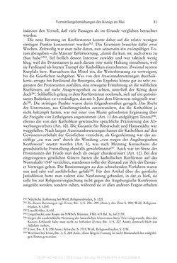 Bild der Seite - 81 - in Ferdinand I. als Kaiser - Politik und Herrscherauffassung des Nachfolgers Karls V.