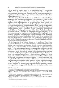 Bild der Seite - 88 - in Ferdinand I. als Kaiser - Politik und Herrscherauffassung des Nachfolgers Karls V.
