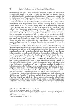Image of the Page - 90 - in Ferdinand I. als Kaiser - Politik und Herrscherauffassung des Nachfolgers Karls V.