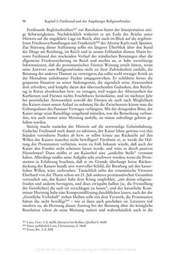 Image of the Page - 96 - in Ferdinand I. als Kaiser - Politik und Herrscherauffassung des Nachfolgers Karls V.