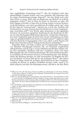 Image of the Page - 100 - in Ferdinand I. als Kaiser - Politik und Herrscherauffassung des Nachfolgers Karls V.