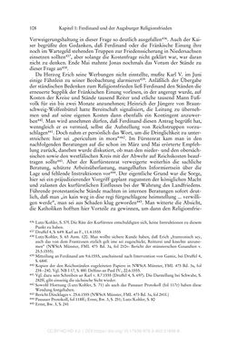 Image of the Page - 108 - in Ferdinand I. als Kaiser - Politik und Herrscherauffassung des Nachfolgers Karls V.