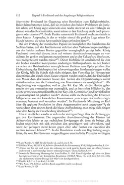 Image of the Page - 112 - in Ferdinand I. als Kaiser - Politik und Herrscherauffassung des Nachfolgers Karls V.