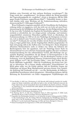 Image of the Page - 115 - in Ferdinand I. als Kaiser - Politik und Herrscherauffassung des Nachfolgers Karls V.