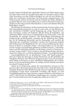 Image of the Page - 119 - in Ferdinand I. als Kaiser - Politik und Herrscherauffassung des Nachfolgers Karls V.