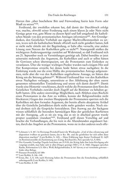 Bild der Seite - 131 - in Ferdinand I. als Kaiser - Politik und Herrscherauffassung des Nachfolgers Karls V.