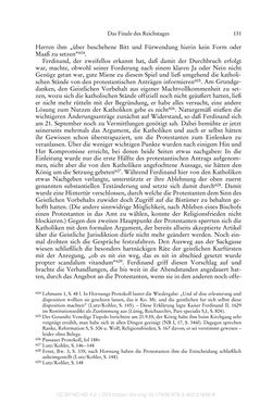 Image of the Page - 131 - in Ferdinand I. als Kaiser - Politik und Herrscherauffassung des Nachfolgers Karls V.