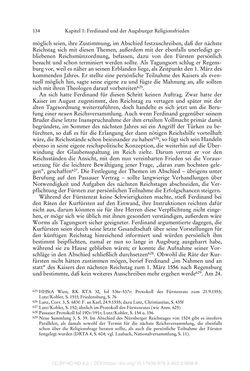 Image of the Page - 134 - in Ferdinand I. als Kaiser - Politik und Herrscherauffassung des Nachfolgers Karls V.