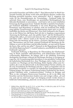 Image of the Page - 142 - in Ferdinand I. als Kaiser - Politik und Herrscherauffassung des Nachfolgers Karls V.