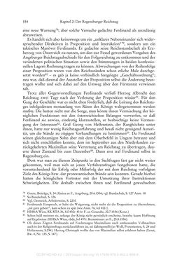 Bild der Seite - 154 - in Ferdinand I. als Kaiser - Politik und Herrscherauffassung des Nachfolgers Karls V.