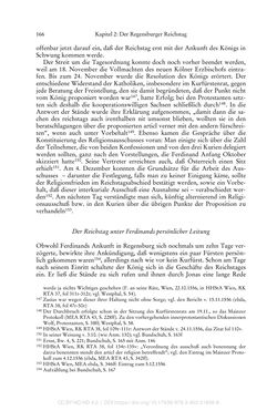 Image of the Page - 166 - in Ferdinand I. als Kaiser - Politik und Herrscherauffassung des Nachfolgers Karls V.