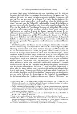 Bild der Seite - 167 - in Ferdinand I. als Kaiser - Politik und Herrscherauffassung des Nachfolgers Karls V.