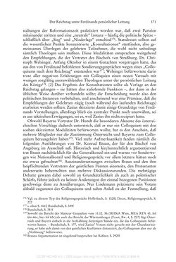Bild der Seite - 171 - in Ferdinand I. als Kaiser - Politik und Herrscherauffassung des Nachfolgers Karls V.