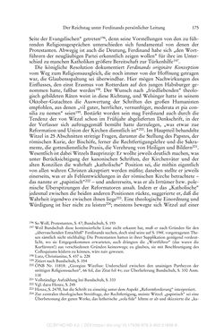 Image of the Page - 175 - in Ferdinand I. als Kaiser - Politik und Herrscherauffassung des Nachfolgers Karls V.