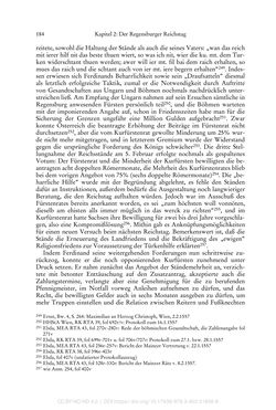 Image of the Page - 184 - in Ferdinand I. als Kaiser - Politik und Herrscherauffassung des Nachfolgers Karls V.