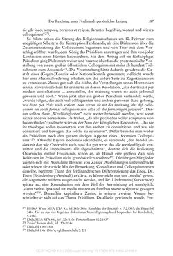 Bild der Seite - 187 - in Ferdinand I. als Kaiser - Politik und Herrscherauffassung des Nachfolgers Karls V.