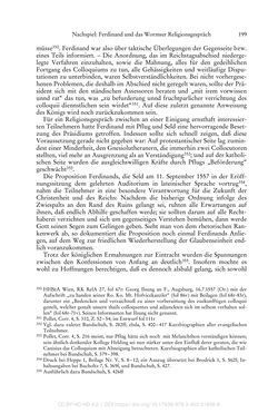 Image of the Page - 199 - in Ferdinand I. als Kaiser - Politik und Herrscherauffassung des Nachfolgers Karls V.