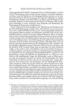 Image of the Page - 214 - in Ferdinand I. als Kaiser - Politik und Herrscherauffassung des Nachfolgers Karls V.