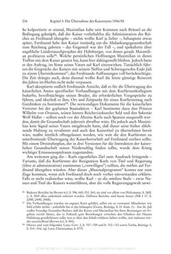 Image of the Page - 216 - in Ferdinand I. als Kaiser - Politik und Herrscherauffassung des Nachfolgers Karls V.