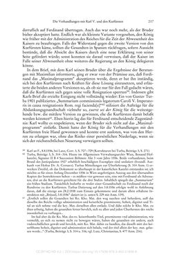 Bild der Seite - 217 - in Ferdinand I. als Kaiser - Politik und Herrscherauffassung des Nachfolgers Karls V.
