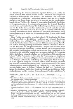 Image of the Page - 230 - in Ferdinand I. als Kaiser - Politik und Herrscherauffassung des Nachfolgers Karls V.