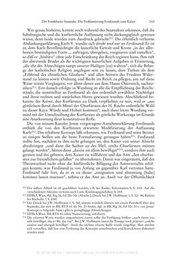 Image of the Page - 243 - in Ferdinand I. als Kaiser - Politik und Herrscherauffassung des Nachfolgers Karls V.