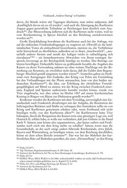 Image of the Page - 251 - in Ferdinand I. als Kaiser - Politik und Herrscherauffassung des Nachfolgers Karls V.