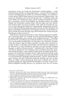 Image of the Page - 257 - in Ferdinand I. als Kaiser - Politik und Herrscherauffassung des Nachfolgers Karls V.