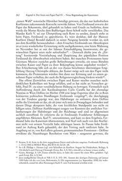 Image of the Page - 262 - in Ferdinand I. als Kaiser - Politik und Herrscherauffassung des Nachfolgers Karls V.