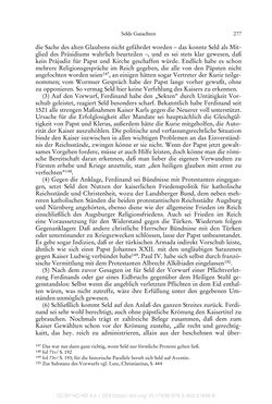 Bild der Seite - 277 - in Ferdinand I. als Kaiser - Politik und Herrscherauffassung des Nachfolgers Karls V.