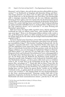 Image of the Page - 278 - in Ferdinand I. als Kaiser - Politik und Herrscherauffassung des Nachfolgers Karls V.